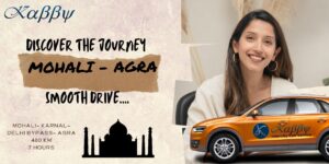 Mohali to Agra Taxi